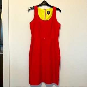 Vince Camuto, Coral pink bright dress